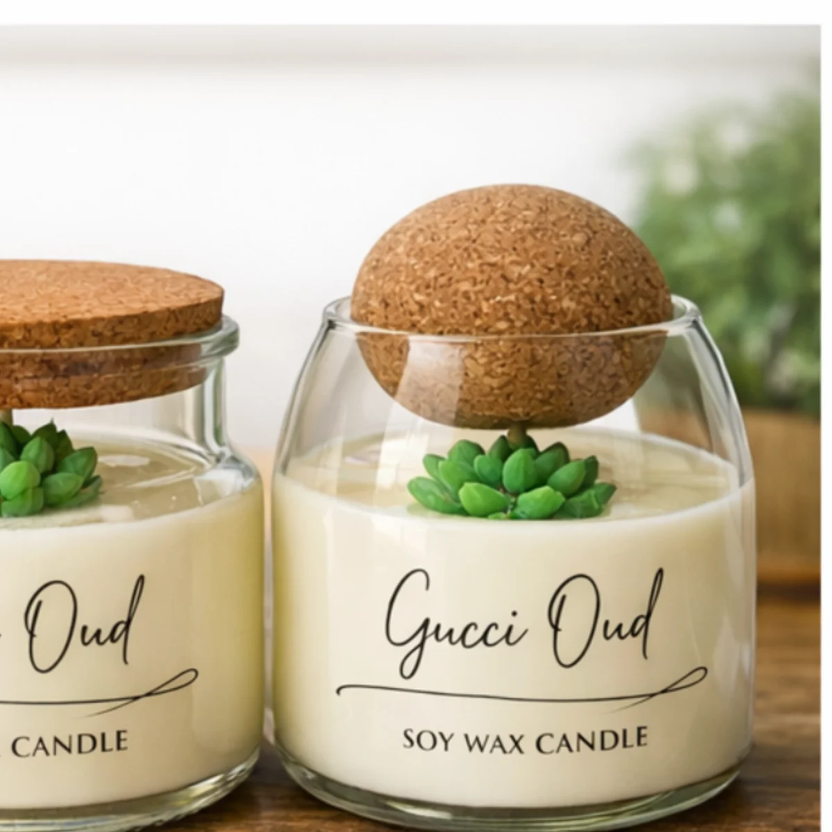 Gucci Oud Cork Lid Jars