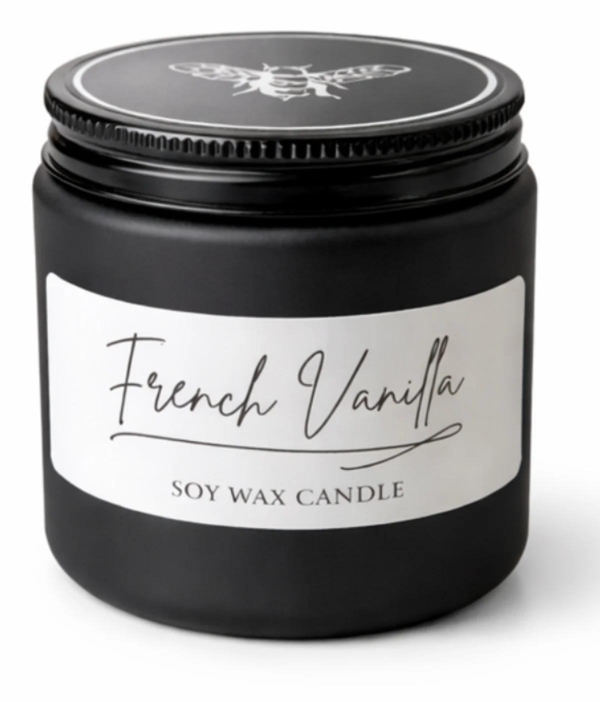 French Vanilla Black Jar