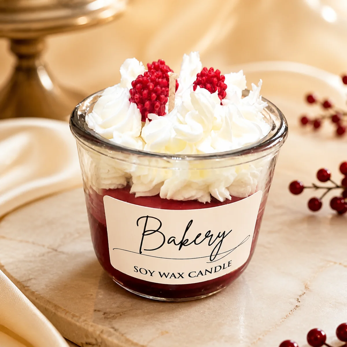 Bakery Dessert Candle